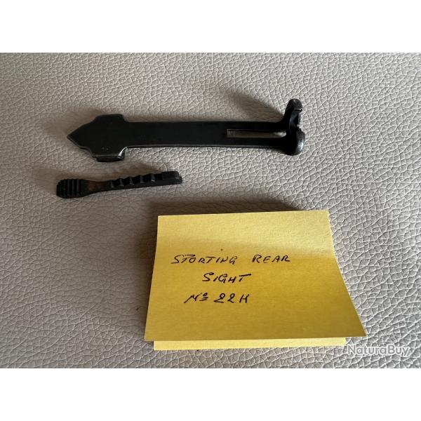 Hausse Winchester sporting rear sight 22C