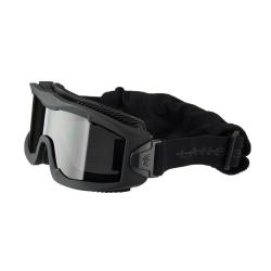 Masque s&eacute;rie AERO Thermal noir smoke - Verre fum&eacute;