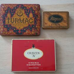 lot 3 boites cigarettes paquetage &eacute;quipement du soldat