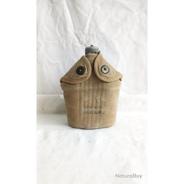 Equipement WW 1 - US139790d  Bidon individuel ml 1910 (Canteen M-1910)