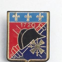 (108.019) 4&deg; RA : insigne du 4&deg; r&eacute;giment d'artillerie 1720