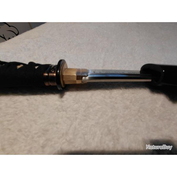 L EMBLELATIQUE TANTO  DESCENDENCE DU KATANA GRAV� " LE DIABLE NOIR "