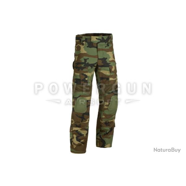 Predator Combat Pantalon Woodland Invader Gear L