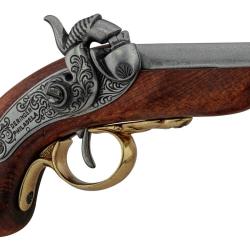 R&eacute;plique d&eacute;corative Denix de Pistolet Deringer Philadelphia 1850 - Deringer