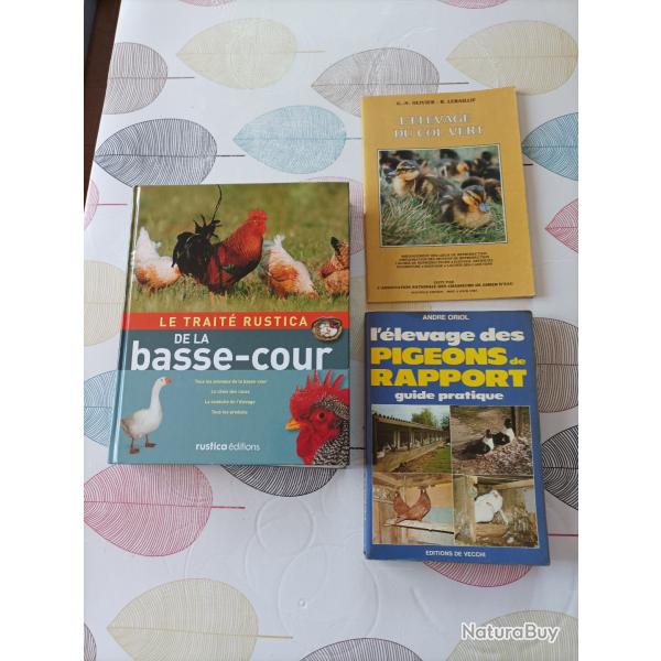 LIVRES SUR L'ELEVAGE.