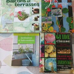 LIVRES SUR LE JARDINAGE.
