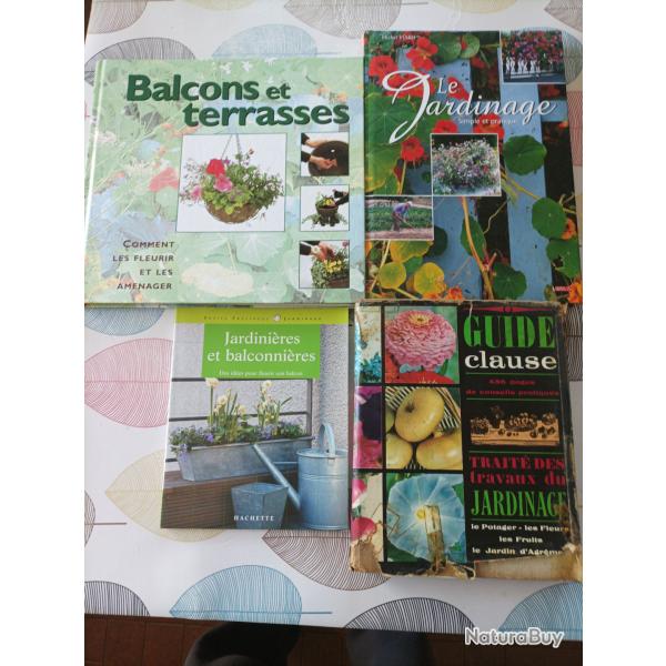 LIVRES SUR LE JARDINAGE.