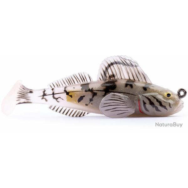 Leurre Souple Live Target Goby Paddle Tail Rigged 8,5cm 8,5cm 15g A l'unit� Natural Pumpkin