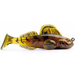 Leurre Souple Live Target Goby Paddle Tail Rigged 8,5cm 8,5cm 15g A l'unit&eacute; Green Brown