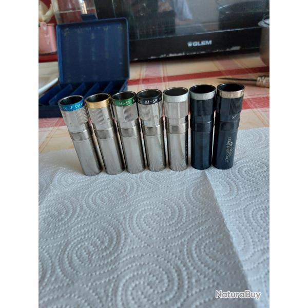 VEND MOBILES CHOKES POUR FUSIL BERETTA CALIBRE 12 NEUF