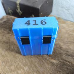 Boite 10 munition 416 barrett lht 132mm bleu