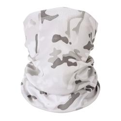 Cache-Cou Camouflage Neige Unisexe Respirant Acrylique