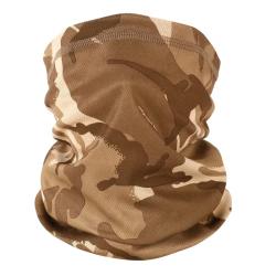 Cache-Cou Camouflage Desert Unisexe Respirant Acrylique