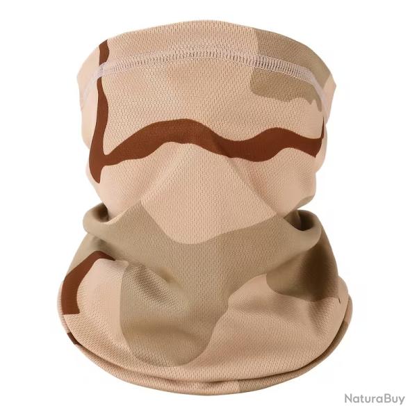 Cache-Cou Camouflage Sansha Unisexe Respirant Acrylique