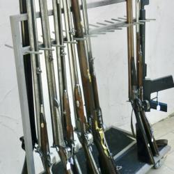 R&acirc;telier mobile pour 26 fusils