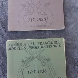 Livres documentaire de BOUDRIOT (Jean) sur les armes &agrave; feu Fran&ccedil;aise.