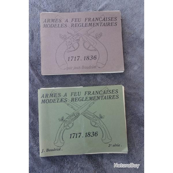 Livres documentaire de BOUDRIOT (Jean) sur les armes � feu Fran�aise.
