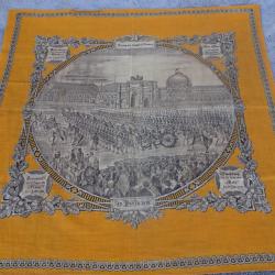 Foulard comm&eacute;moratif allemand de la guerre franco-prussienne.