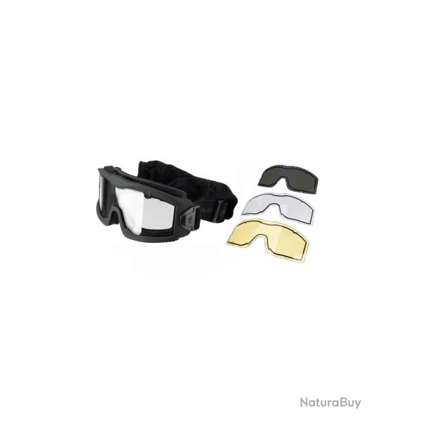 Masque s�rie AERO Thermal avec 3 �crans (Noir)