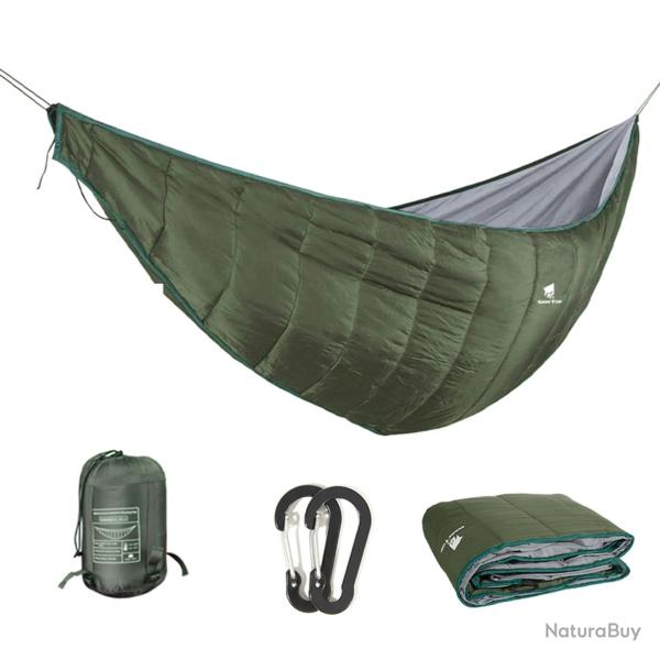 Hamac Camping Hiver Chaud Ultra L�ger 2 Personnes Sous Couette Underquilt Randonn�e Outdoor Vert