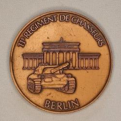 M&eacute;daille du 11&egrave;me R&eacute;giment de Chasseur &agrave; Cheval BERLIN FFA