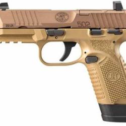 PISTOLET FN 502 FDE TACTICAL CALIBRE 22LR