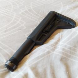 Tube de crosse alu MILSPEC avec crosse Magpul type AR15