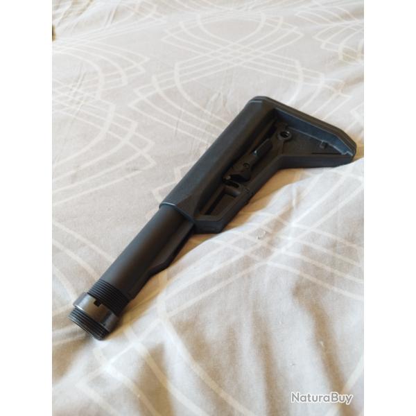Tube de crosse alu MILSPEC avec crosse Magpul type AR15