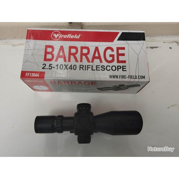 Lunette Barrage 2.5-10x40 Firefield