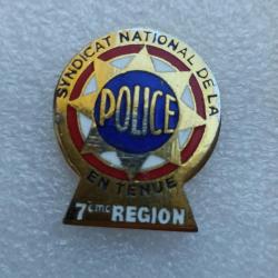 PINS POLICE NATIONAL SYNDICAT NATIONAL DE LA POLICE EN TENUE 7eme REGION