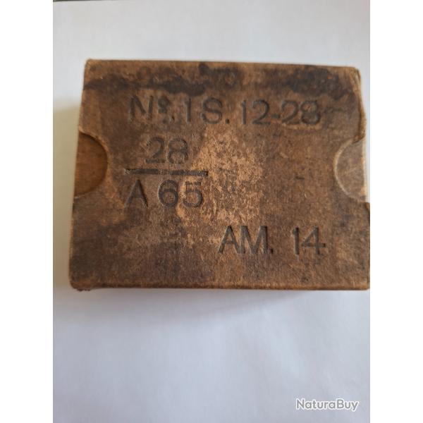 Rare bo�te de munitions 6.5x53rMannlicher hollandais