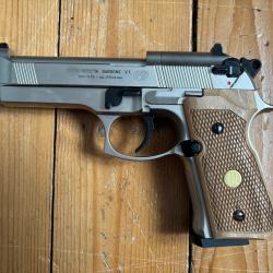 UMAREX BERETTA M 92 FS - 4,5mm, Nickel, Wood grip