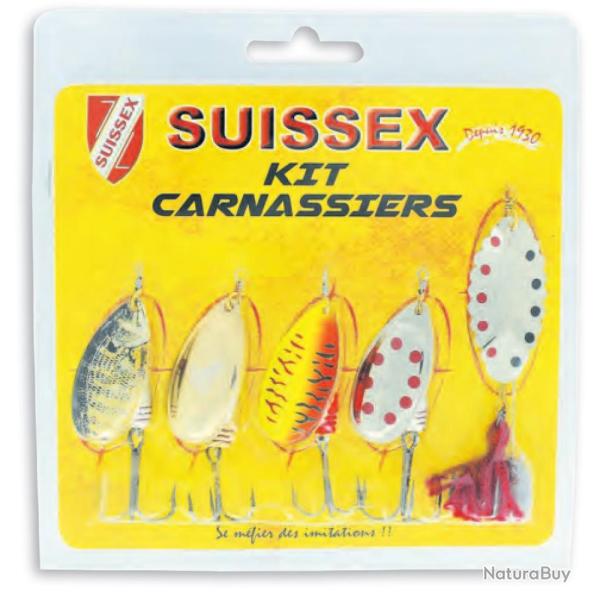 KIT 5 CUILLERS SUISSEX CARNASSIERS - SUISSEX