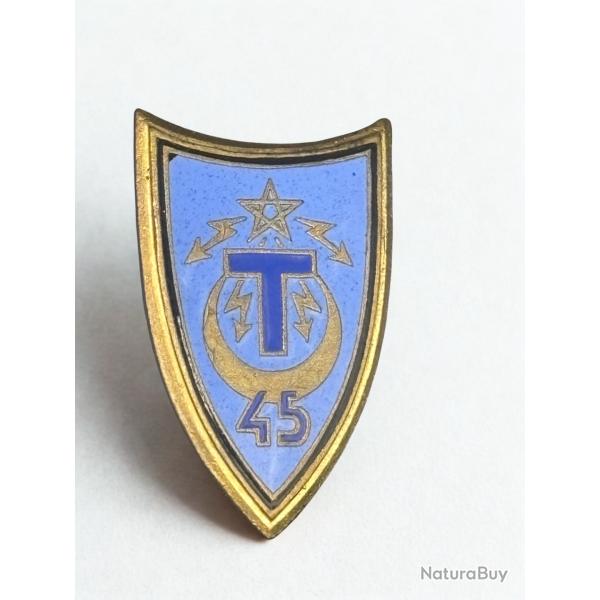 (108.020) 45� RT : Insigne du 45� r�giment de transmissions - Drago H.328