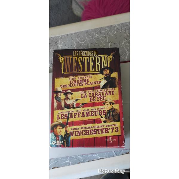 4 FILM "LES LEGENDES DU WESTERN " COFFRET