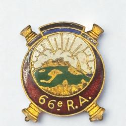 (108.021) 66&deg; RA : insigne du 66&deg; r&eacute;giment d'artillerie