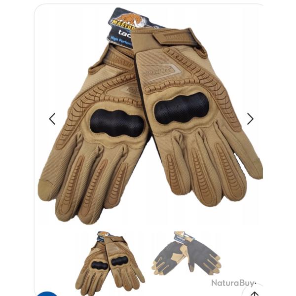 GANTS tactiques de protection forts GANTS tactiques ASG MASTODON L