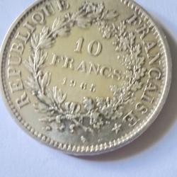 10 francs 1965 hercule