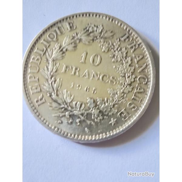 10 francs 1965 hercule