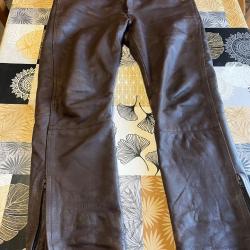 Pantalon de chasse cuire