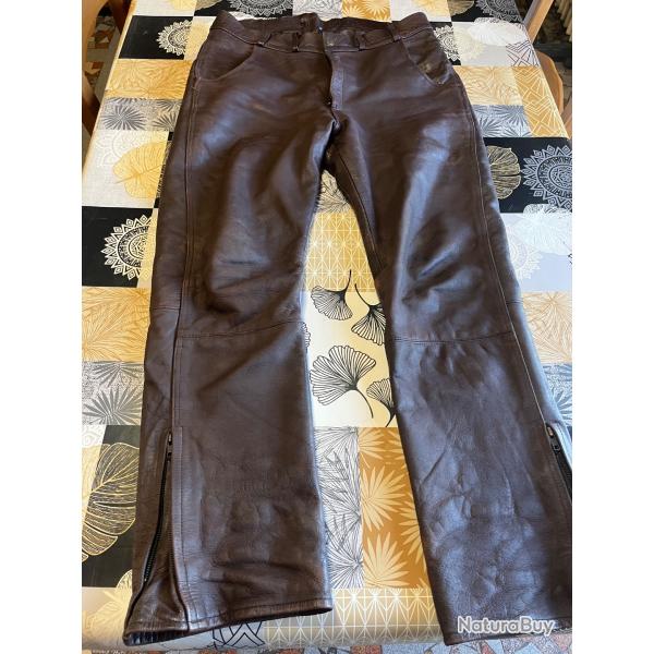 Pantalon de chasse cuire