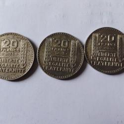 20 FRANCS TURIN ARGENT