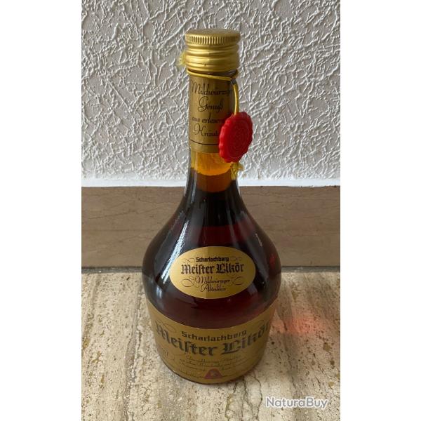 Bouteille ancienne Scharlachberg Meister Lik�r 70cl - neuve non ouverte