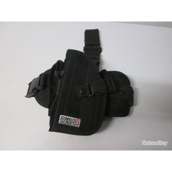 HOLSTER DE CUISSE - GAUCHER - SWISS ARMS