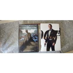 2 DVD THE DARK KNIGHT RISES ET SKYFALL