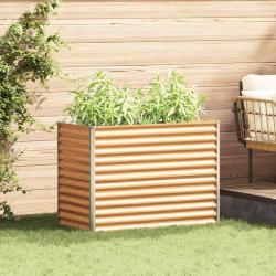 Jardini&egrave;re sur&eacute;lev&eacute;e 98 x 50 x 68 cm Acier galvanis&eacute;