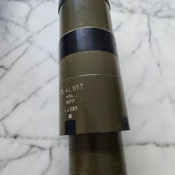 Grosse optique de visee Tch&egrave;que . Pour mitrailleuse 14.5 je pense .