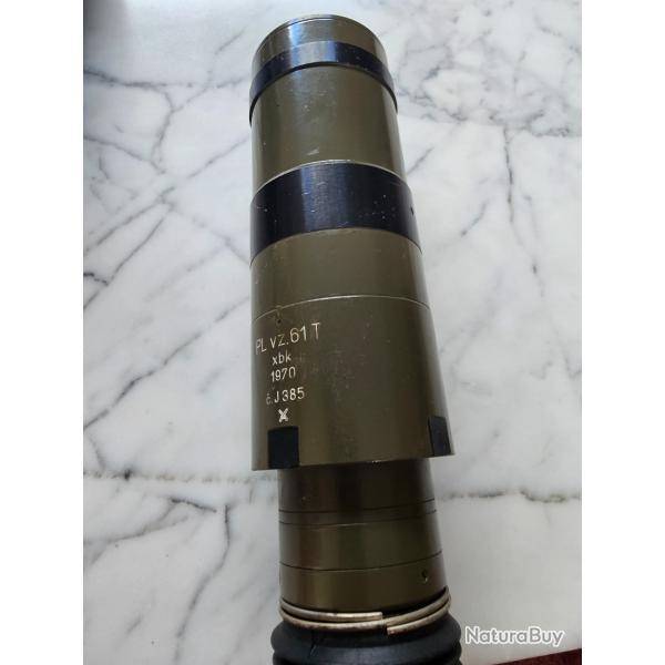 Grosse optique de visee Tch�que . Pour mitrailleuse 14.5 je pense .