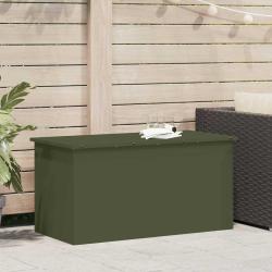 Bo&icirc;te de Rangement Ext&eacute;rieure Vert olive 100 x 50,5 x 50 cm