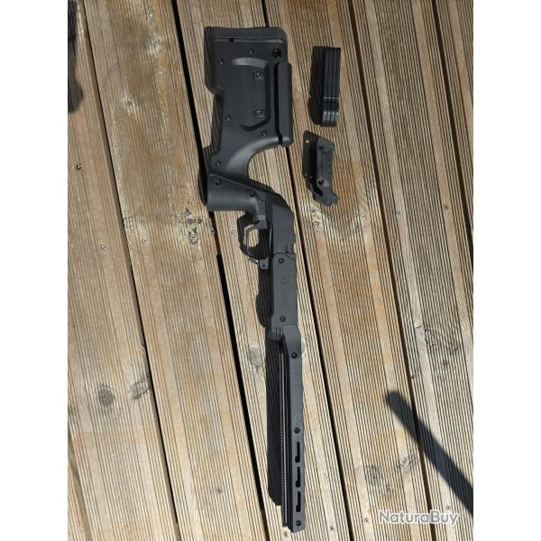 Chassis MDT XRS rem 700 (rail arca + poids)